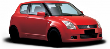 Suzuki Swift (92kW 2007-2010) typ MZ 3 door