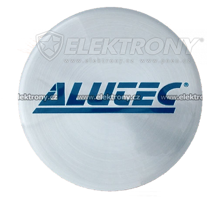 Nabelkappen mit Logo  Alutec 