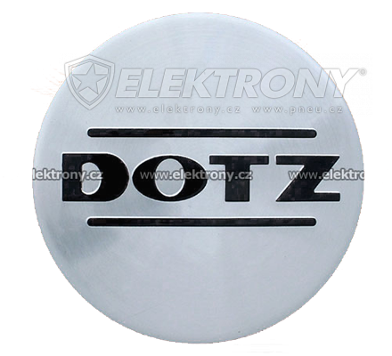 Nabelkappen mit Logo  Dotz 