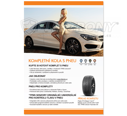 Reklamní předměty  2017 Kola a pneu