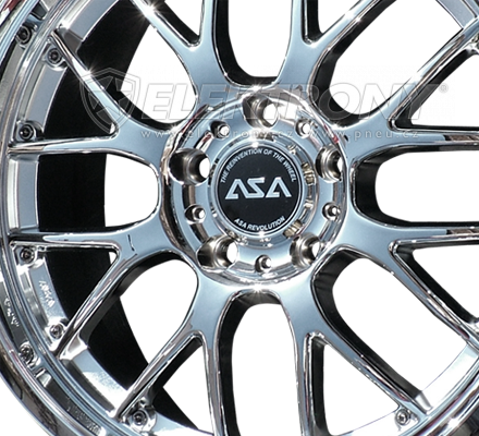Alu kola ASA AR1 Chrom 9x18 5x100 ET35