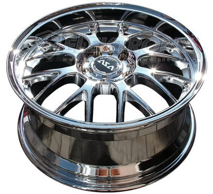 Alu kola ASA AR1 Chrom 9x18 5x100 ET35