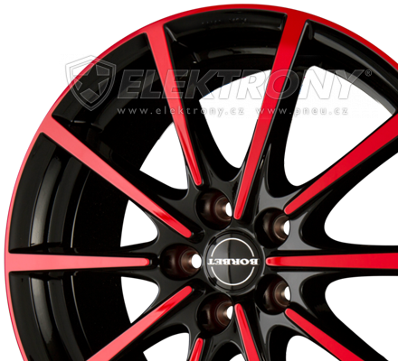 Alu kola Borbet BL5 Black Red 8x18 5x112 ET50