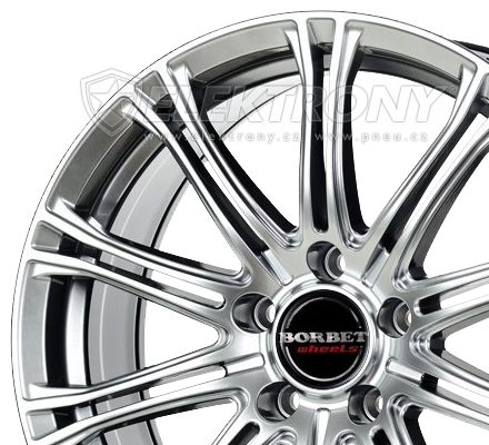 Alu kola Borbet CW1 HyperSilver 8x18 5x112 ET45