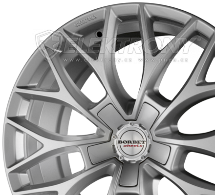 Alu kola Borbet DY Silver 8,5x20 5x114 ET40