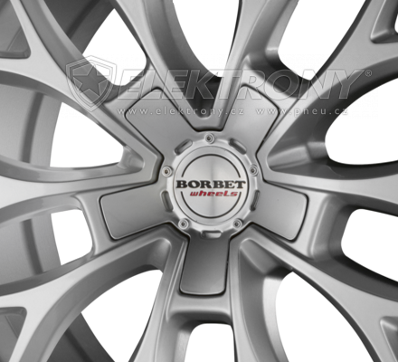 Alu kola Borbet DY Silver 8,5x20 5x114 ET40