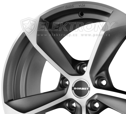 Alu kola Borbet S Graphit