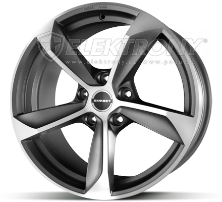 Alu kola Borbet S Graphit