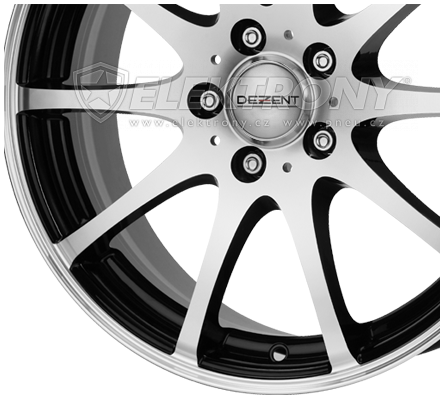 Alu kola Dezent V Dark 6,5x15 4x100 ET38