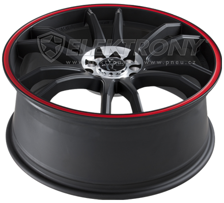 Alu kola Keskin KT12 MBLR 8x18 5x108 ET45