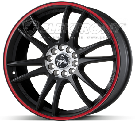 Alu kola Keskin KT12 MBLR 8x18 5x108 ET45