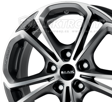 Alu kola MAK Hessen GunMetal