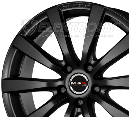 Alu kola MAK Iguan FullBlack 7x17 5x114 ET50