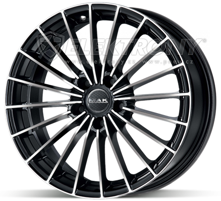 Alu kola MAK Volare Black 6,5x16 5x114 ET40