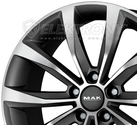 Alu kola MAK Wolf GunMetal