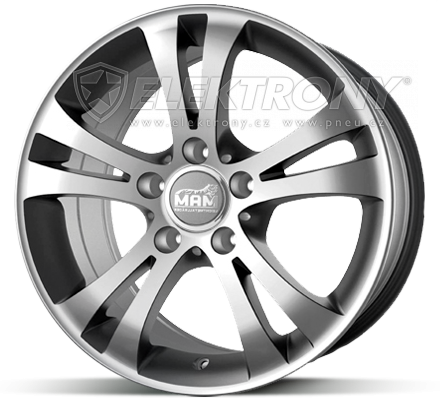 Alu kola MAM D2 7,5x16 5x112 ET37