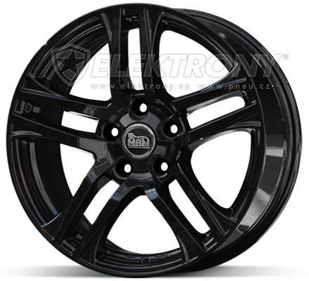 Alu kola MAM RS2 FullBlack 8x18 5x100 ET35