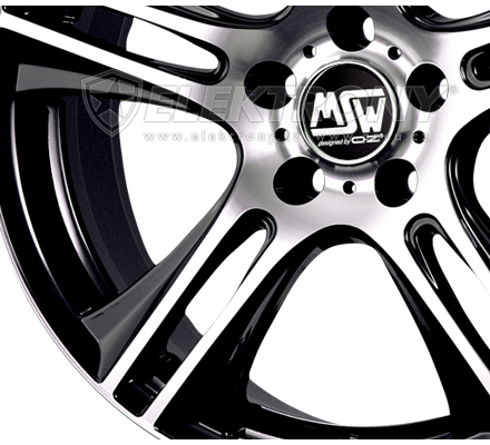 Alu kola OZ MSW 11 Black 7x18 4x100 ET38