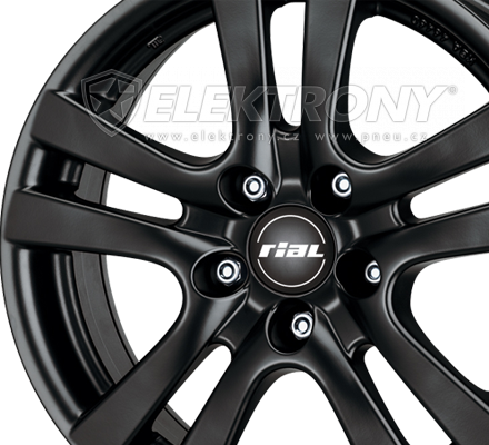 Alu kola RIAL Como FullBlack 7x16 5x112 ET46