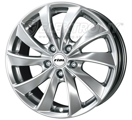 Alu kola Rial Lugano Silver 7,5x17 5x120 ET36