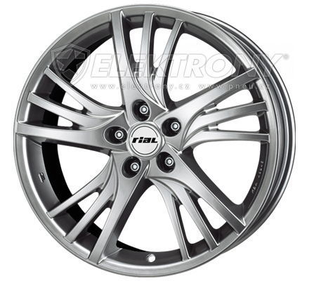 Alu kola RIAL Padua Silver 8x18 5x105 ET43