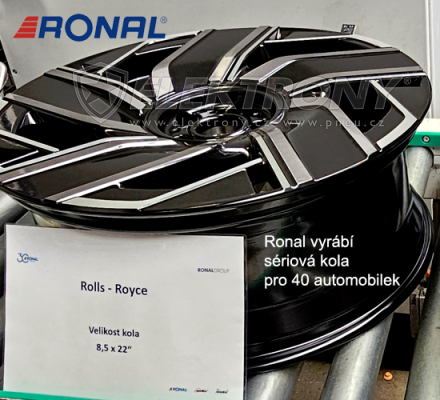 Alu kola Ronal R64 FullBlack 6,5x16 5x120 ET60
