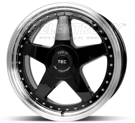 Alu kola TEC GT EVO-R Black 8,5x20 5x112 ET45