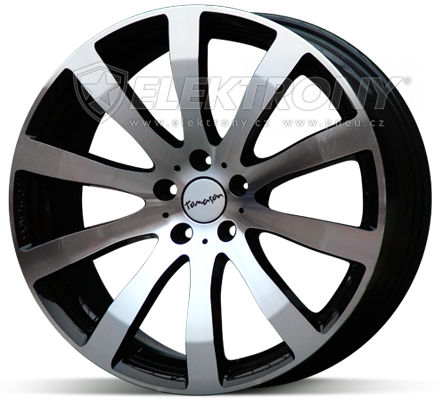 Alu kola TOMASON TN4 Black 8,5x19 5x120 ET35