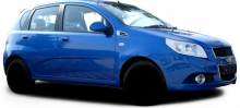 Chevrolet Aveo (4/100 2008-2011) typ KLAS 5 door model 08