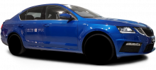 Skoda Octavia III RS (5E 2013-2020) Liftback model 2017