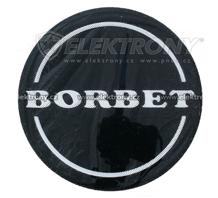 Nabelkappen mit Logo  Borbet 