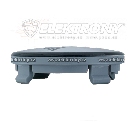 Nabelkappen mit Logo  Alutec 