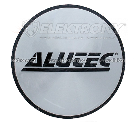 Nabelkappen mit Logo  Alutec 