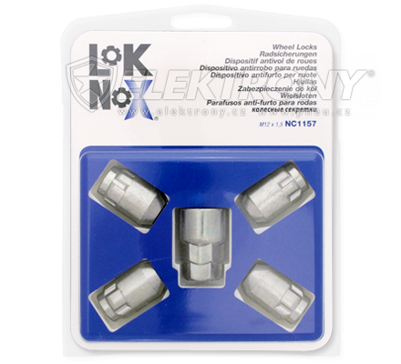 Další produkty LokNox Matky bezpečnostní M12x1,5x32,4 NC1157 kužel