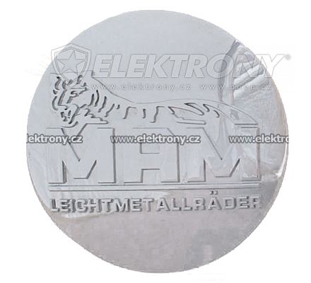 Nabelkappen mit Logo  MAM 