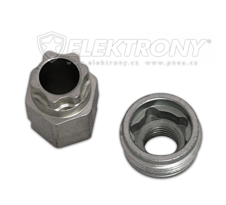 Dle rozměru McGard Matky bezpečnostní M12x1,5x19,7 24012 kužel otevřené