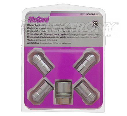 Dle rozměru McGard Matky bezpečnostní M14x1,5x41,6 24214 kužel