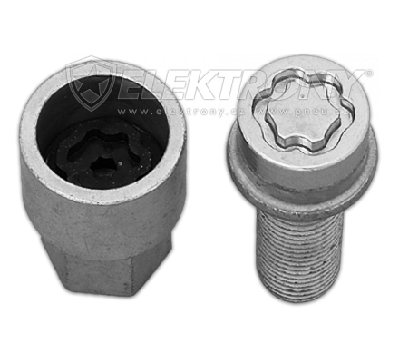 Dle rozměru McGard Šrouby bezpečnostní M14x1,5x32 27000 kužel