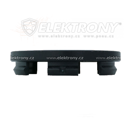 Nabelkappen mit Logo  Platin 