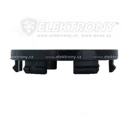 Nabelkappen mit Logo  Platin 