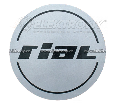 Nabelkappen + Logo  Rial 