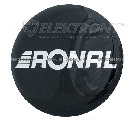 S logom  Krytka s logom Ronal 30201 Black 