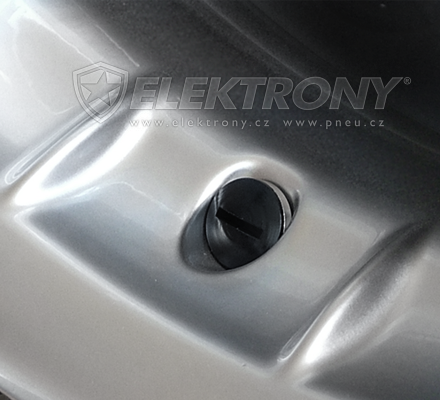 Ventilky, TPMS  Ventilky skryté černé