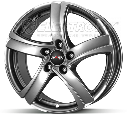 Alu kola Alutec Shark Silver