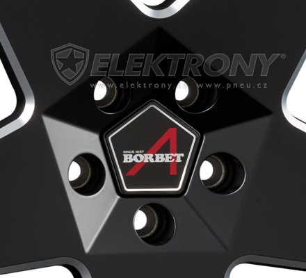 Alu kola Borbet A FullBlack