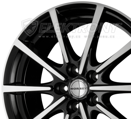 Alu kola Borbet BL5 Black 8x18 5x110 ET35