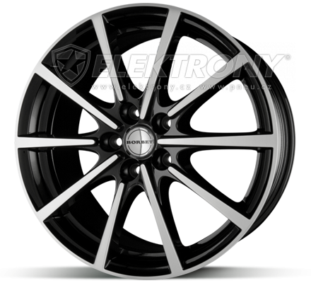 Alu kola Borbet BL5 Black 8x18 5x110 ET35