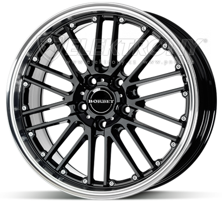 Alu kola Borbet CW2 Black 8,5x19 5x120 ET30