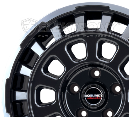 Konfigurátor Borbet CW7 Black Glossy 7,5x18 5x130 ET53