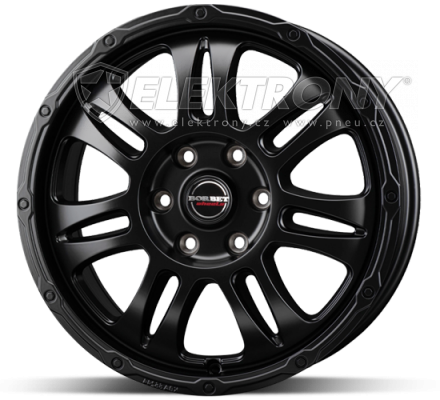 Alu kola Borbet CW8 Matt Black